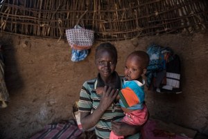 Damaris and her daughter
