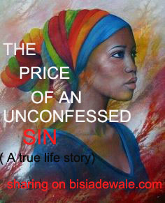 the price of an unconfessed sin